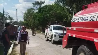 Quema de basura descontrolada provoca incendio en Escárcega