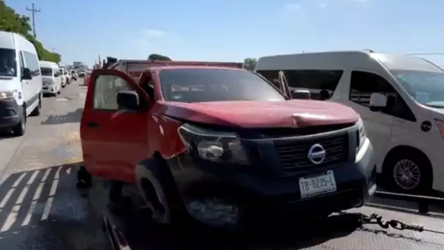 Por fortuna. no hubo lesionados