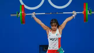México, lejos del podio en halterofilia en París 2024 