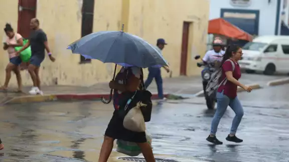 Las lluvias serán ligeras en Yucatán este martes