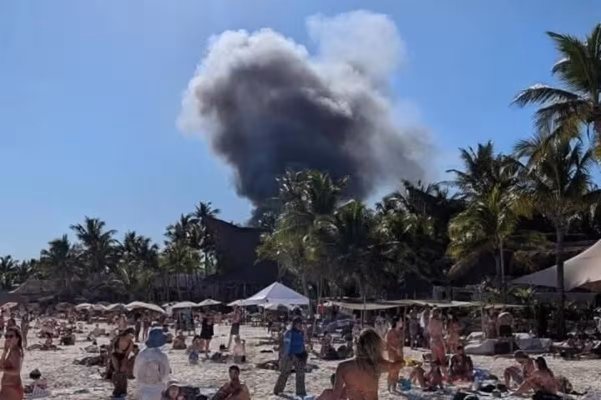 Incendio de una palapa en un restaurante de Tulum movilizó a cuerpos de ...