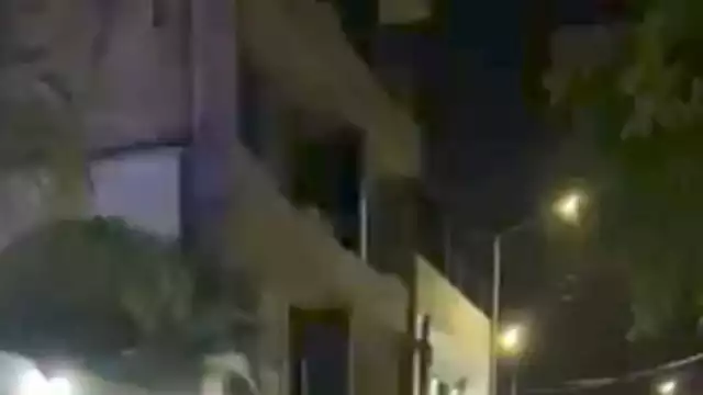 El trabajador se quedaba a dormir en la obra, para guardar dinero e ir a visitar a su familia