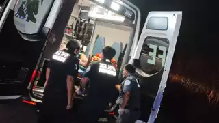 Detienen a un hombre por machetear a un policía  en Cozumel