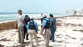 El hombre se metió a nadar presuntamente  bajo los efectos del alcohol