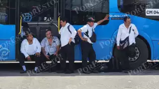 Mérida: Más de 40 operadores del Circuito Metropolitano del sistema Va y Ven se mantienen en paro