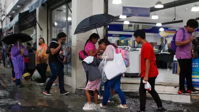 Las lluvias azotarán en Yucatán durante la tarde