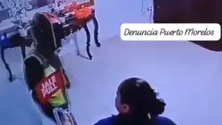  Así fue la ejecución de una mujer del  hotel avenida de Cancún: VIDEO