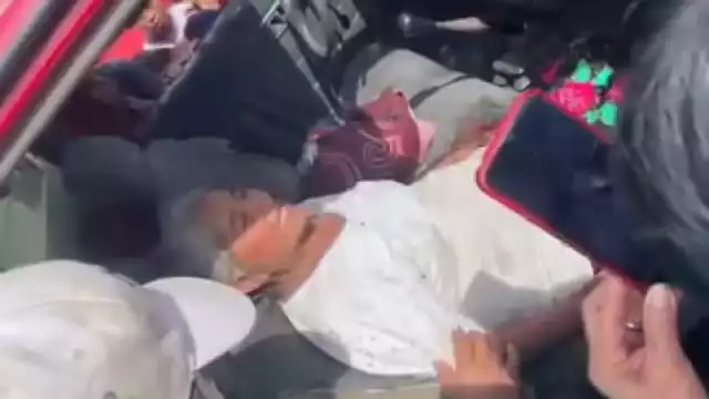 Diversas brigadas se dieron a la búsqueda de la mujer.