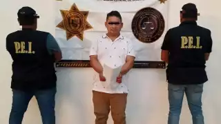 Cae el "Chechón" por presunto robo a local de telefonía en Mérida 