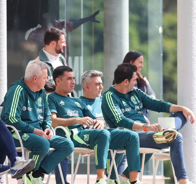 El cuerpo técnico del Tri