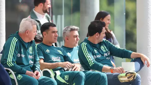 El cuerpo técnico del Tri