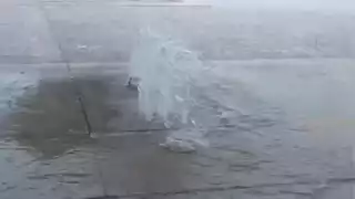 Peligro eléctrico en el mercado: filtraciones de agua ponen en riesgo a locatarios y clientes