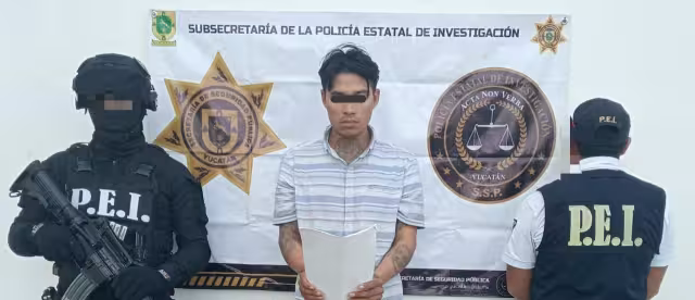 El joven fue puesto a disposición de un Juez de Mérida