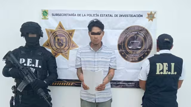 El joven fue puesto a disposición de un Juez de Mérida