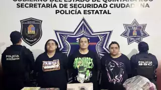 Las detenidas Tamara Paola "N", Kendra Maureen "N" y Tiffany Mariana "N" fueron interceptadas por las autoridades
