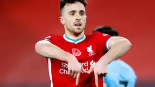 Diogo Jota en el Liverpool