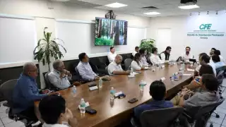 Gobierno de Yucatán y la CFE  inician reuniones para atender temas  del suministro eléctrico