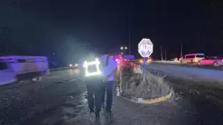 Conductor ebrio causa accidente en la carretera federal 307 de Playa del Carmen