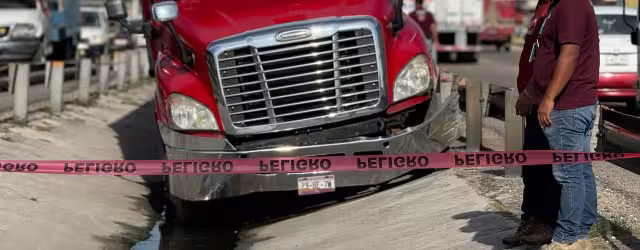 Dormilón huye tras accidentarse