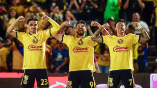 Henry Martin fue el jugador del partido al marcar un doblete en la victoria azulcrema.
