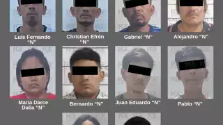 10 personas fueron detenidas en diferentes puntos del municipio.