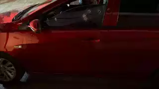 Los impactos de bala se hicieron desde un costado y mataron a la víctima.