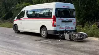 Vecinos de la zona señalaron que en esa vialidad los accidentes son frecuentes