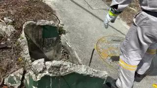 Los cables que se encontraban tirados en vía pública fueron por fin recogidos.