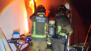 Vivienda de la SM 25 de Cancún asegurada por la FGE sufre misterioso incendio