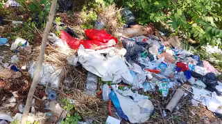 Habitantes exigen campaña de concientización sobre manejo de basura