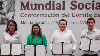 Yucatán se prepara para el Mundial 2026: construirán 29 canchas y rehabilitarán 16 más