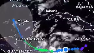 Sara deja lluvias fuertes en Campeche