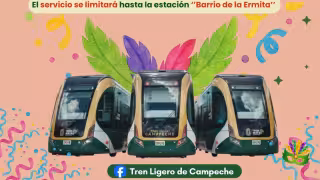 Cambios en transporte público por desfiles del Carnaval campechano