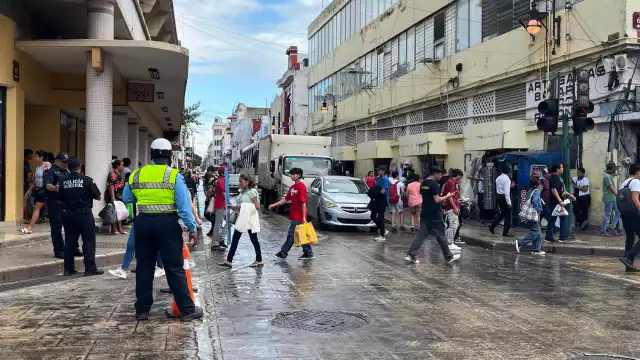 Las lluvias fueron fuertes en Yucatán esta semana