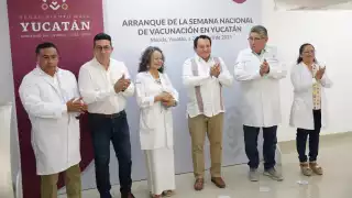 Semana Nacional de Vacunación  protegerá la salud de miles de yucatecos
