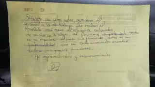 Por medio de una carta, el turista agradeció al equipo de emergencias de la ambulancia y los salvavidas que lograron salvarlo
