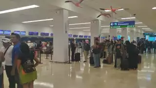 Aeropuerto de Mérida registra cuatro vuelos de salida retrasados