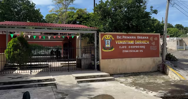 Delincuentes han ingresado a la escuela primaria “Venustiano Carranza” en la colonia Pablo García desde el domingo hasta el viernes