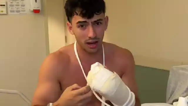 Gero Arias sufrió de un fuerte accidente, pero a pesar de ello se ha mostrado positivo