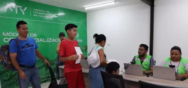 Se puede tramitar la credencial de Va y Ven en este módulo
