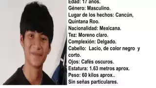 El menor había salido de su trabajo en la pizzería Bella Roma localizada en Ciudad Natura antes de desaparecer