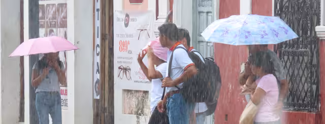 Habrá fuertes lluvias pese a las temperaturas calurosas en Yucatán