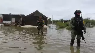El puerto de Celestún fue severamente afectado por inundaciones que dejó el huracán “Milton”