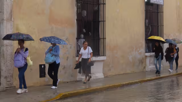 Las lluvias permanecerán durante el fin de semana en Yucatán
