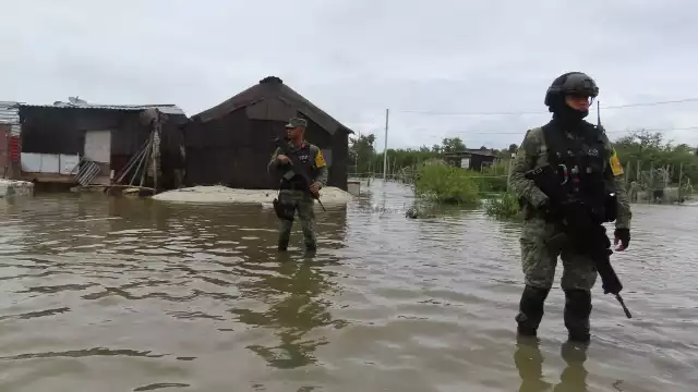 El puerto de Celestún fue severamente afectado por inundaciones que dejó el huracán “Milton”