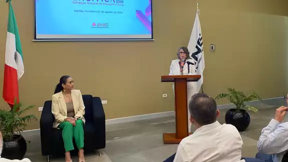El INE destacó los beneficios de la Estrategia Nacional de Educación Cívica