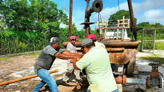Habitantes de Paraíso Nuevo llevan 15 días sin agua potable debido a que la bomba y el motor del sistema se quemaron por apagones.