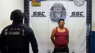 Tabasqueño es detenido por la SSCM por presunto intento de homicidio a una persona en Playa del Carmen
