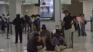 Aeropuerto de Cancún registra ‘flojo’ inicio de semana