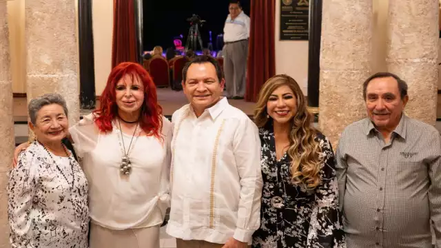 Layda Sansores y Joaquín Díaz Mena en Campeche